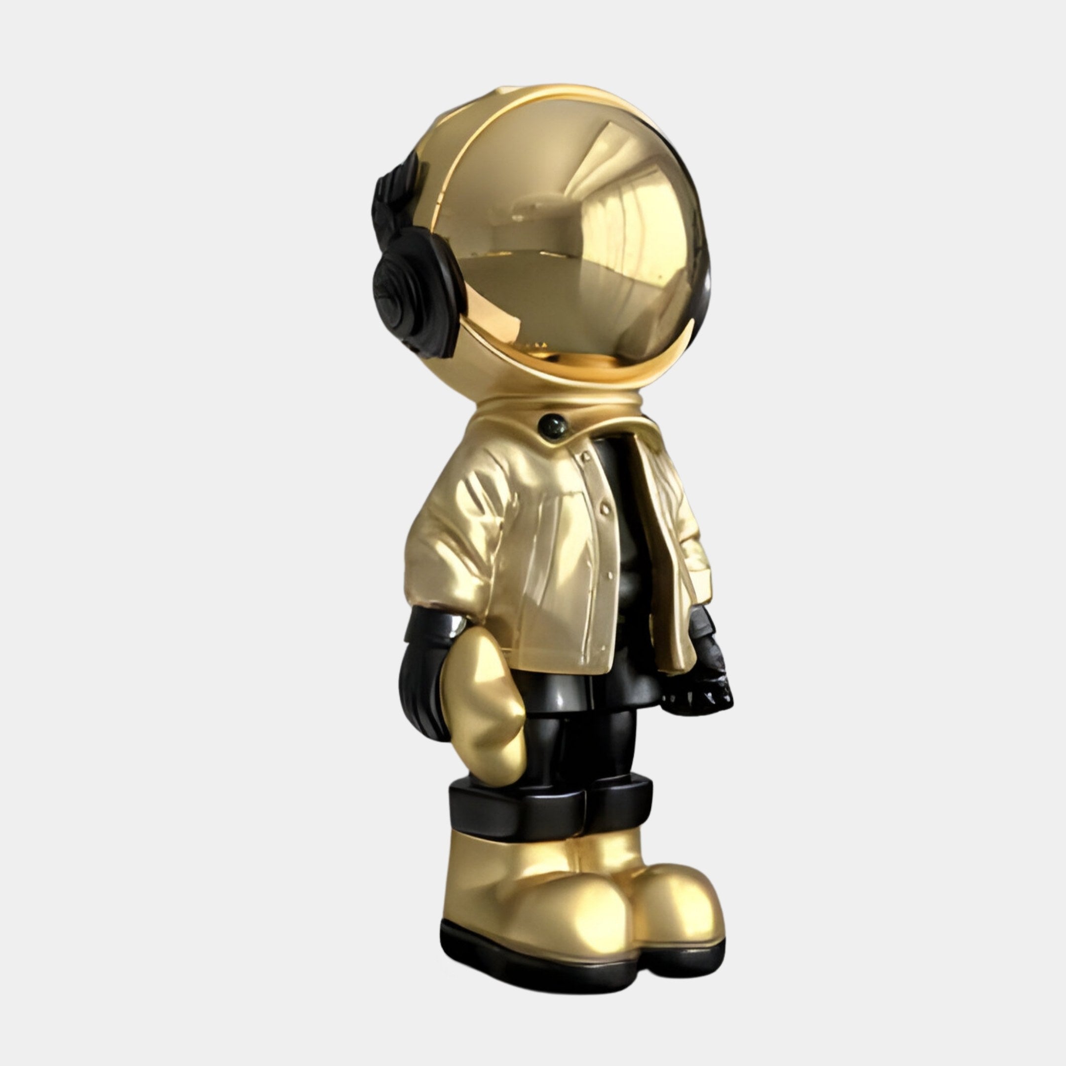 Small Celestial Gold Astronaut Beats Sculpture - 70cm