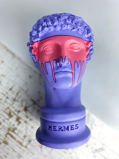 Hermes Bust - Purple